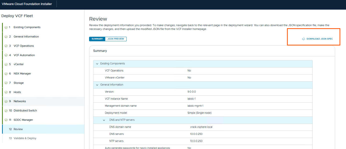 Step by step guide to deploy your first VCF9 Fleet - virtutechnotes.in
