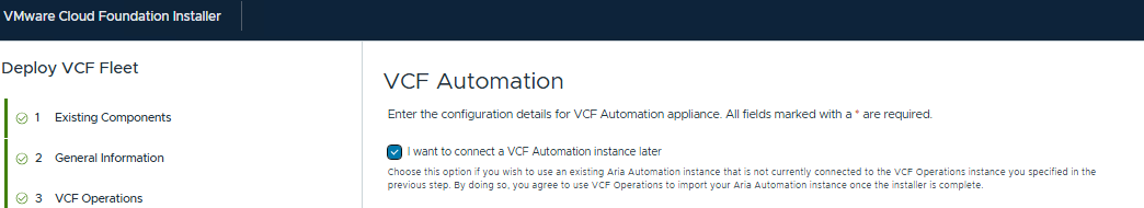 Step by step guide to deploy your first VCF9 Fleet - virtutechnotes.in