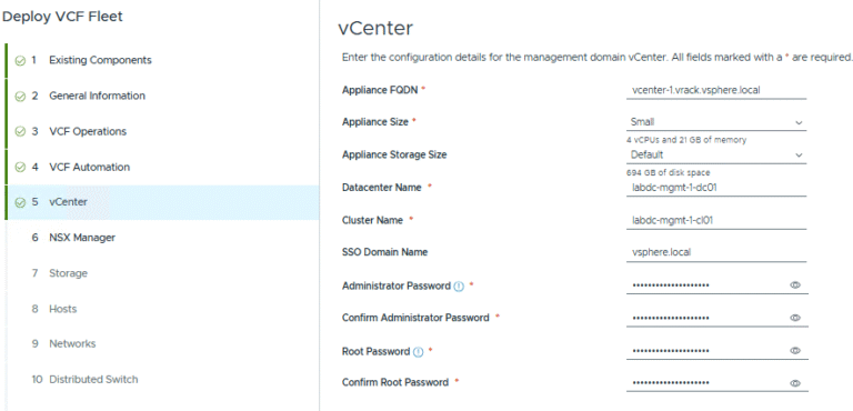Step by step guide to deploy your first VCF9 Fleet - virtutechnotes.in